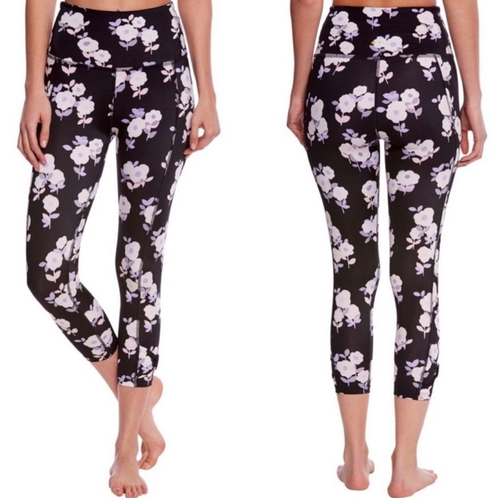 Kate spade floral yoga leggings workout pants